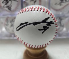 村上宗隆選手 ヤクルトスワローズ 直筆サインボール スタンド投げ入れ