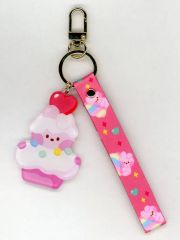 [중고]키링 COOKY(정국) minini 아크릴 스트랩 키링(SWEETIE) [BT21]
