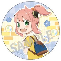 [Used] Badge Bins Anya Forger (upper body/yellow outfit) "TV Anime SPY×FAMILY Trading Can Badge Spring Outing"