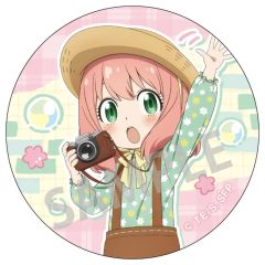 [Used] Badge Bins Anya Forger (upper body/green outfit) "TV Anime SPY×FAMILY Trading Can Badge: Spring Outing"