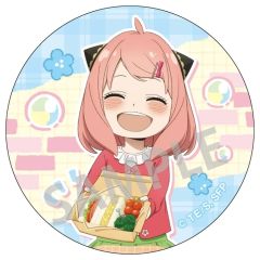 [Used] Badge Bins Anya Forger (upper body/red outfit) "TV Anime SPY×FAMILY Trading Can Badge Spring Outing"