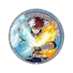 【中古】コースター 04.轟焦凍 グリッターコースター 「アニメ 僕のヒーローアカデミア」