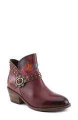スプリングステップ レディース シューズ ブーツ・レインブーツ LArtiste by Spring Step Daintylady Bootie Bordeaux Multi マルチカラー