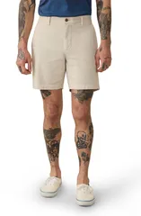 ファレティ メンズ ボトムス ハーフパンツ・ショーツ ショートパンツ Faherty Essential 8Inchino Shortstone ストーン