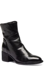 オフィチーネクリエイティブ レディース シューズ ブーツ・レインブーツ レザー Officine Creative Denner 107 Leather AlmondToe Bootie Black
