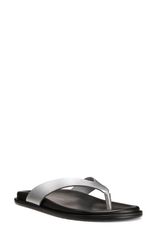 スチュアート ワイツマン レディース シューズ サンダル Stuart Weitzman Marykate Flip Flop Silver シルバー