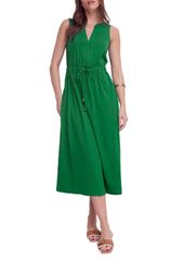 ボーデン レディース トップス ワンピース ミディ ノースリーブ ジャージー Boden Delphine Sleeveless Jersey Midi Dress Fresh Green グリーン
