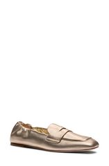 スチュアート ワイツマン レディース シューズ スリッポン・ローファー Stuart Weitzman Brynt Penny Loafer Light Gold ゴールド