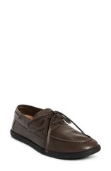 ザ ロウ レディース シューズ スニーカー The Row Novus Boat Shoe Women VINTAGE BROWN ブラウン