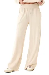 スレッズ・フォー・ソート レディース ボトムス カジュアルパンツ ワイドレッグ Threads 4 Thought Esmeralda Feather Wide Leg Pants TAPIOCA