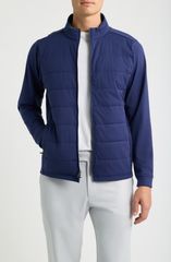 ピーター・ミラー メンズ アウター ジャケット・ブルゾン Peter Millar Merge Hybrid Performance Jacket NAVY ネイビー