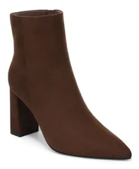 ワイルド ペアー レディース シューズ ブーツ・レインブーツ ヒール Wild Pair Womens Ceydaa Block Heel Dress Booties Downtown Brown ブ