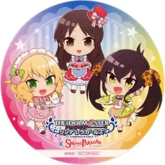 【中古】コースター(キャラクター) 桃華＆アリス＆梨沙 オリジナルコースター 「アイドルマスター シンデレラガールズ×SWEETS PARADISE」 メニュー注文特典