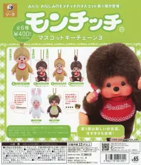 【中古】紙製品 ガチャ台紙 「モンチッチ マスコットキーチェーン3」