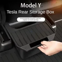 モデルY 用 リアセンターコンソールオーガナイザー 後部座席収納ボックス