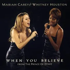 Mariah Carey & Whitney Houston – When You Believe (From The Prince Of Egypt) 1998 EU Vinyl Disney EX- EX-