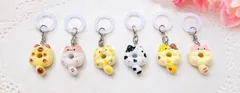 ねこドーナツ めじるしアクセサリー 6個セット アンブレラマーカー
