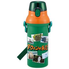 ダーウィンが来た! 食洗機対応 直飲みプラワンタッチボトル 水筒 スケーター