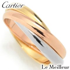 【新品仕上済】 Cartier トリニティ イエローゴールド K18YG リング スモールモデル 6号 レディース 返品OK