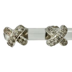 【いじち】 Tiffany & Co. シグネチャーピアス　シルバー925 TIFFANY & Co. ティファニー シグネチャー ピアス Pt950 シルバー