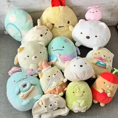 すみっコぐらし ぬいぐるみ 大量まとめ売り 12点セット しろくま とかげ ねこ ぺんぎん  グッズ 12E