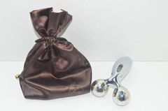 【送料無料】ReFa リファ 美顔ローラー 美容ローラー シルバー 専用ポーチ付き