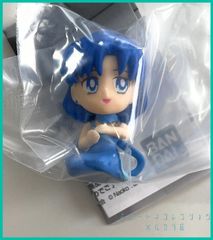 Sailor Moon Eternal Movie Hugcot 2 [Princess Mercury] (Single Item) Brand New, Unused, Inner Bag Unopened, Mini Figure, Cable Accessory