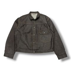 KAPITAL CENTURY DENIM 1st Jacket N5S センチュリーデニム1ストジャケット ブルゾン キャピタル KAP-302A ブラウン 5 （25247M）