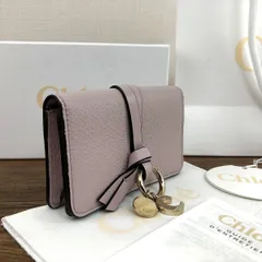 未使用品 Chloe Alphabet カードケース ミニウォレット セメントピンク CHC21WP014F57521 287
