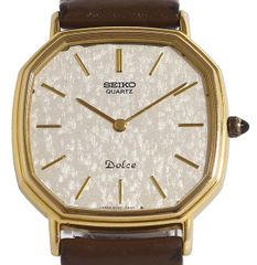 電池交換済 SEIKO セイコー DOLCE ドルチェ 10K×SS 6020-5970 クォーツ