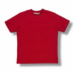 JOHN LAWRENCE SULLIVAN JACQUARD LOGO TEE ジャガードロゴTシャツ カットソー ジョンローレンスサリバン JLS-05-02 レッド L （25765M）