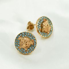 ヴェルサーチ ピアス メンズ ユニセックス ゴールド メデューサ 両耳