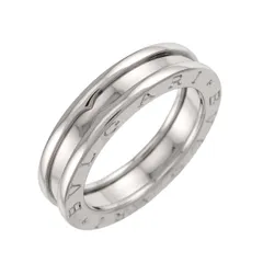 ブルガリ BVLGARI ビーゼロワン 1バンド #54 リング K18 WG ホワイトゴールド 750 指輪 B-zero1 Ring 90337043