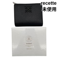 新品未使用✨ラシット russet 二つ折り財布 モノグラムプレート