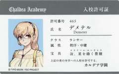【中古】キャラカード ランサー/デメテル 学生証 「Fate/Grand Order Fes. 2026 カルデア学園祭～11th Anniversary～」
