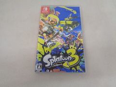 Used Nintendo Switch game, Splatoon 3, with box.