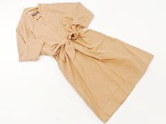 Jewel Changes ジュエルチェンジズ ユナイテッドアローズ ウエストリボン ワンピース size36/茶 ◇■ レディース