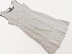 ALPHACUBIC アルファキュービック ウール混 ノースリーブ ワンピース size3/グレー ◇■ レディース