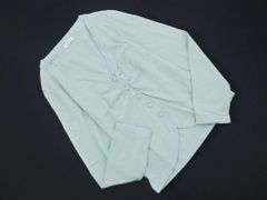ELLE エル アンゴラ混 ラメ ニット カーディガン size38/ミント ◇■ レディース