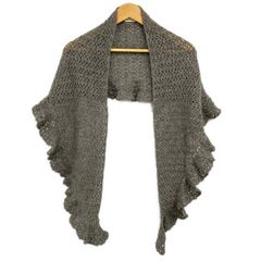 Sybilla(シビラ) ストール(ショール)美品  グレー ウール