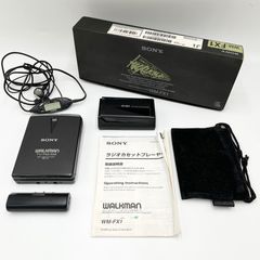 SONY/WALKMAN/WM-FX1/15周年/カセットウォークマン/箱/付属品あり/現状