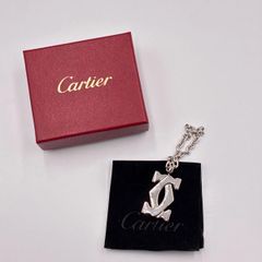 【最終値下げ早い者勝ち】Cartier 2C ロゴ チャーム 【箱・保存袋付】