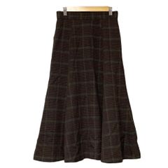 GREEN LABEL RELAXING グリーンレーベルリラクシング ユナイテッドアローズ ライト カチリラ タイトスカート サイズ38 ブラウン レディース 春 夏 秋 冬 中古 古着 USED 美品
