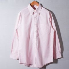 ブルックスブラザーズ Brooks Brothers ノーアイロン 346 ボタンダウン シャツ L相当 ピンク NON IRON 長袖シャツ 襟付きシャツ ストリート アメカジ オーバーサイズ 古着 D104