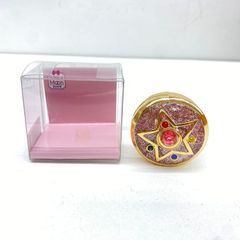 [Kakogawa Logistics] Used Pretty Guardian Sailor Moon 30th Anniversary Store Original Sparkling Jewelry Case Crystal Star Compact: [723]
