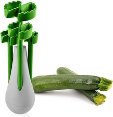 【新品】Betty Bossi ベティボッシ ベジドリル 野菜カッター くり抜き器 4サイズセット 野菜 カップ 手動 スライサー ズッキーニ ひき肉詰め パーティー料理 時短 調理器具 おしゃれ 北欧 スイス 食洗機対応