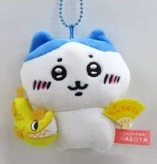 [중고] 잡화 하치와레(샤치호코) 봉제인형 키체인 [치이카와 왠지 작고 귀여운 녀석] 나고야 한정