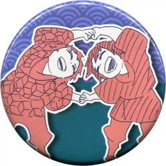 [중고] 배지 핀스 토미오카 요시바타 & 녹토 [귀멸의 칼날 컬렉션 캔 배지 쁘띠 어린 시절]