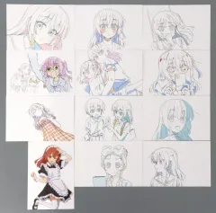 【中古】ポストカード 喜多郁代 原画ポストカードセット(12枚セット) 「劇場総集編ぼっち・ざ・ろっく! Re：」 劇場グッズ