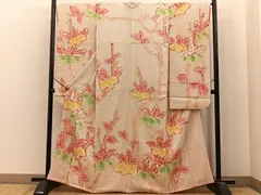 平和屋着物■豪華振袖　総絞り　桐　正絹　逸品　BAAY6928hj